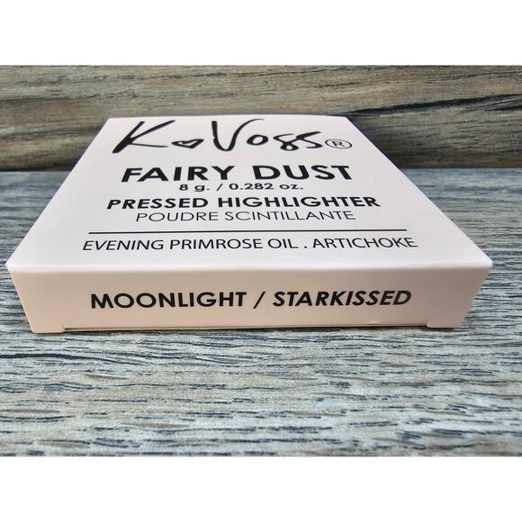 K Voss Fairy Dust Pressed Highlighter in Moonlight Starkissed - Picture 2 of 5